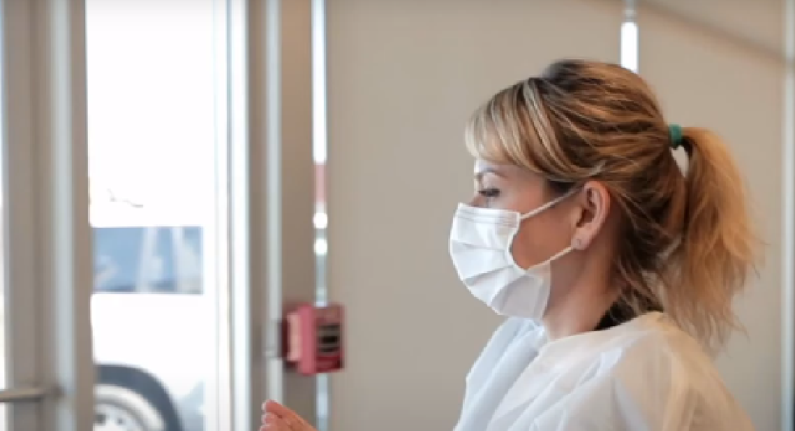 Staff with Mask